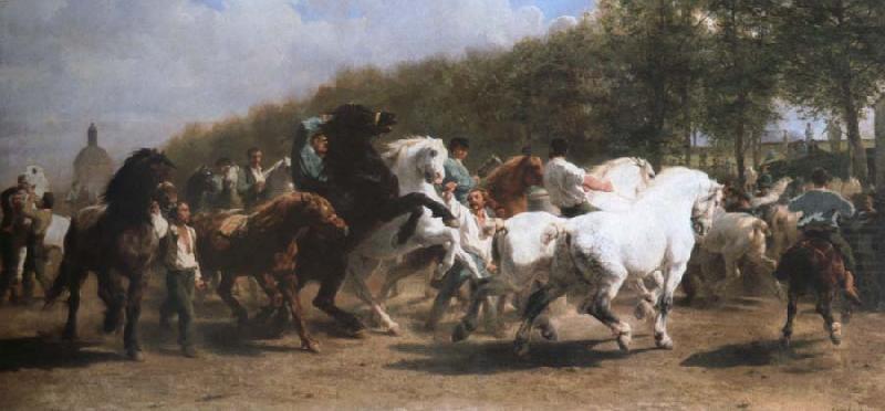 Rosa Bonheur the horse fair china oil painting image